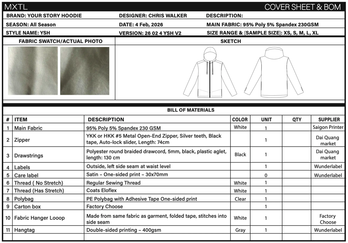 Example Tech Pack